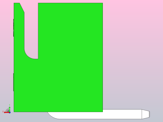 绿色JST XH 6针连接器P 2 54mm成角度后视缩略图