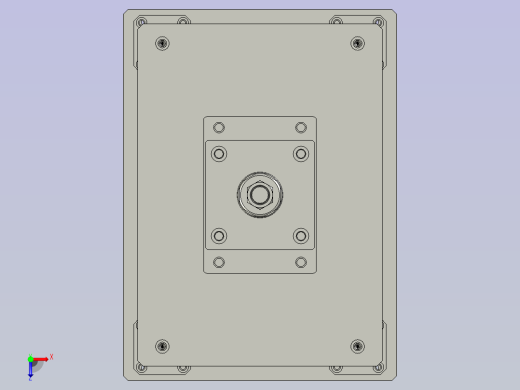 铆钉压紧俯视缩略图