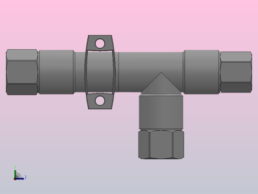 HZH系列螺纹连接2真空发生器[HZH15DS-02-03-03]左视缩略图