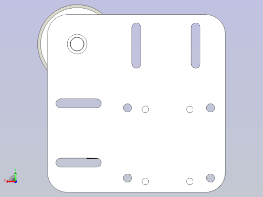 调整脚（通用型）脚轮+蹄脚组装款、组合脚轮后视缩略图