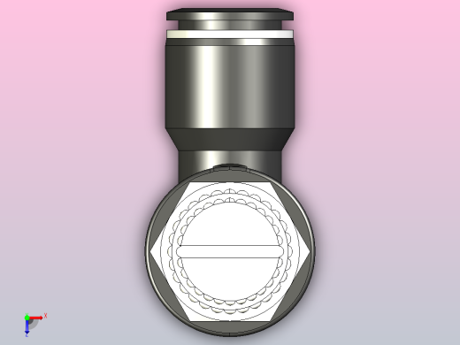 SC-N调速管接头[SC1／4-N02] (2)俯视缩略图