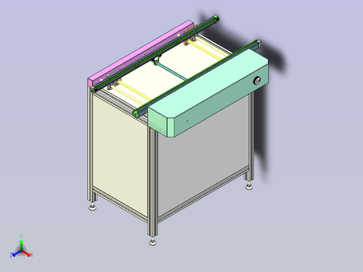 接驳台正等轴测缩略图