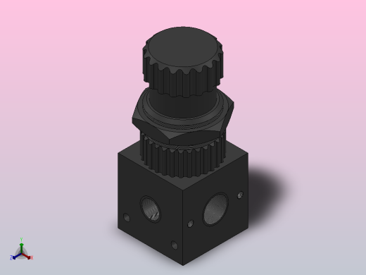 XR4型 空气减压阀[XR4]正等轴测缩略图