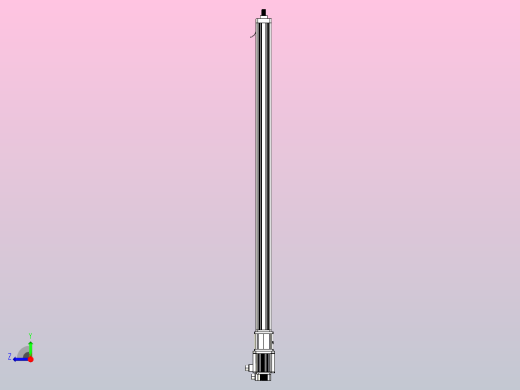 RKD095 直连电动缸 负载3吨 活塞型电缸 伺服电动缸[RKD095-1600-D-1500W]右视缩略图