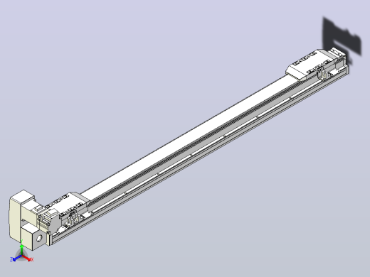 皮带直线轴双滑块型TPA-GCBS-50-P42-L300-LU-M10-N3