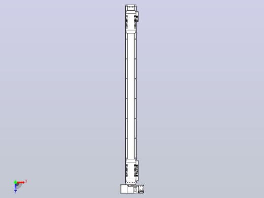 皮带直线轴双滑块型TPA-GCBS-50-P42-L300-LU-M10-N3俯视缩略图