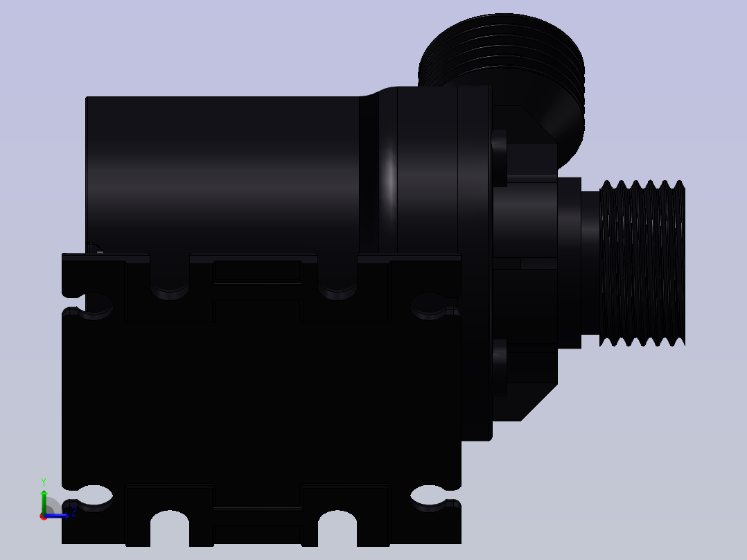 水泵800l _ h DC5-12V G1 _ 2左视图
