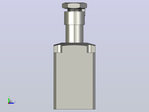 CBTU-10L-90油缸左视缩略图