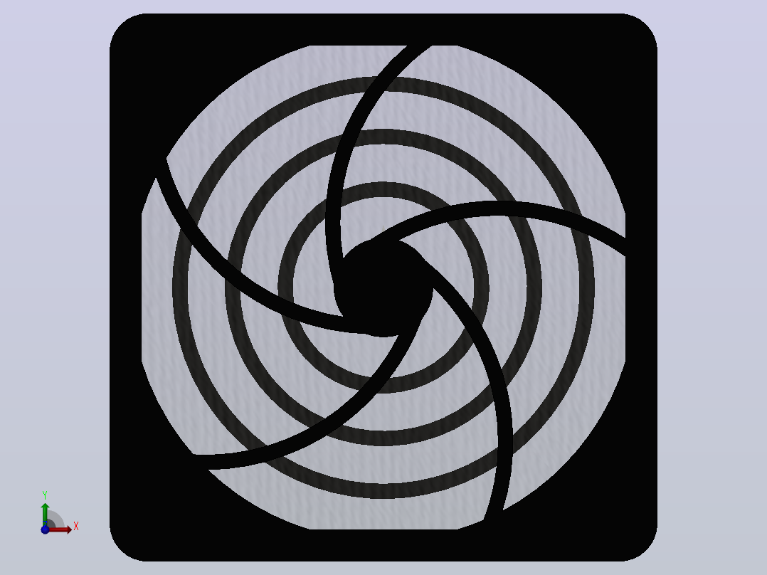 User Library-Fan, Papst 4182 NX风扇前视图