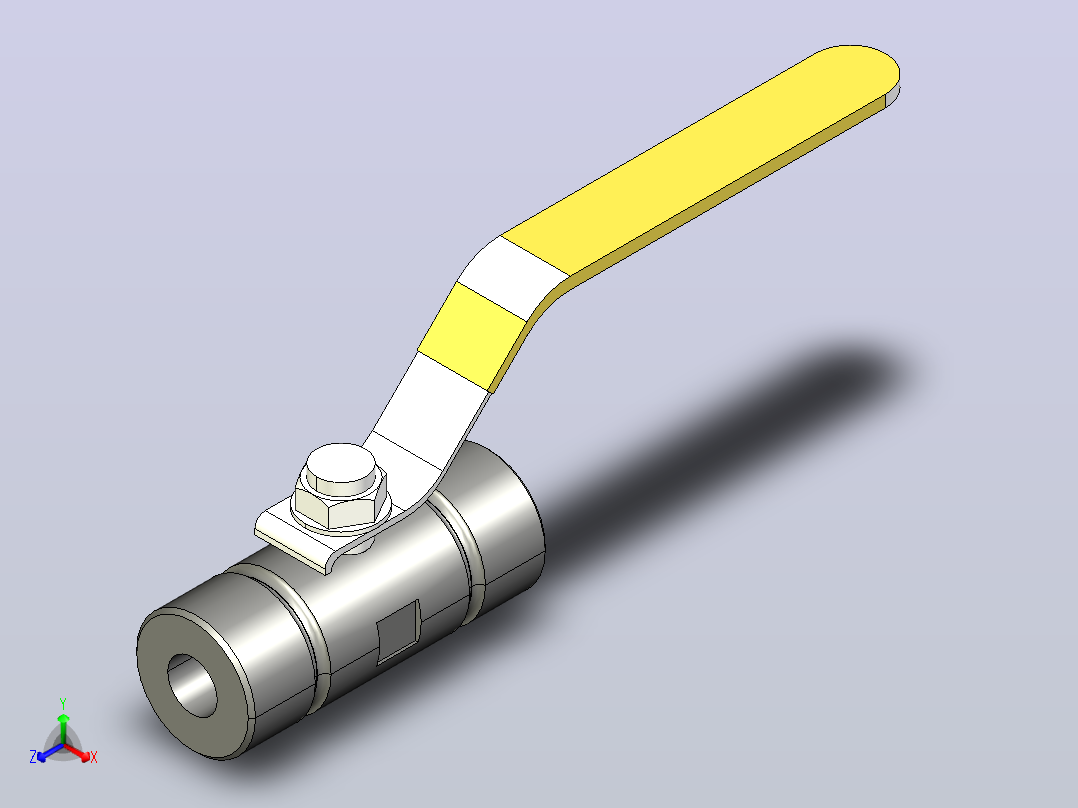 Q21F-Y-16-40C-P-R 内（外）螺纹球阀[10]主视图