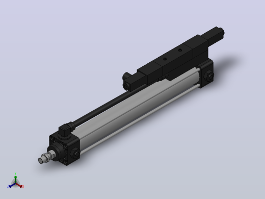 10A-5(V)系列带阀气缸(带阀型自己保持式)[10A-5(V) (Ⅱ) SD 40 B 300 A 5]