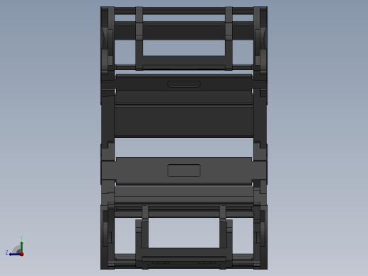 内高25内侧打开型桥式拖链DMD25BT-25-77-R75-30-A1右视缩略图