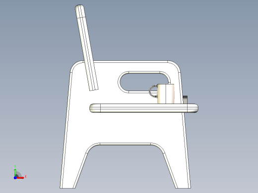 沙滩椅前视缩略图