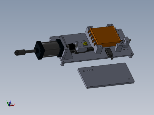 230主换热器接头预装工装