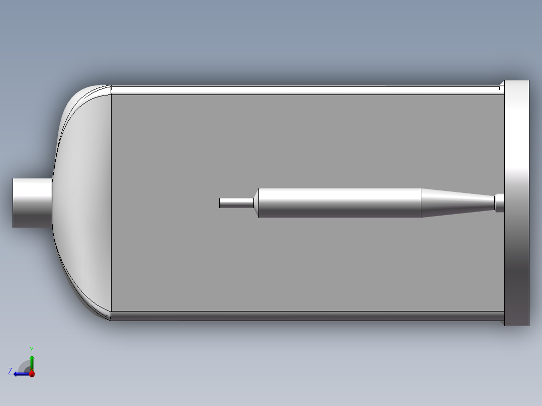 零件1-漏斗抽壳右视图