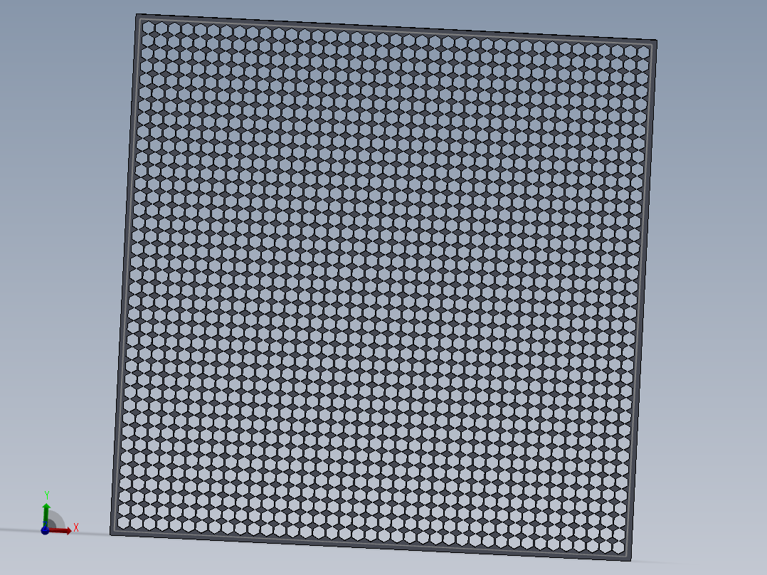 solidworks 蜂窝板设计