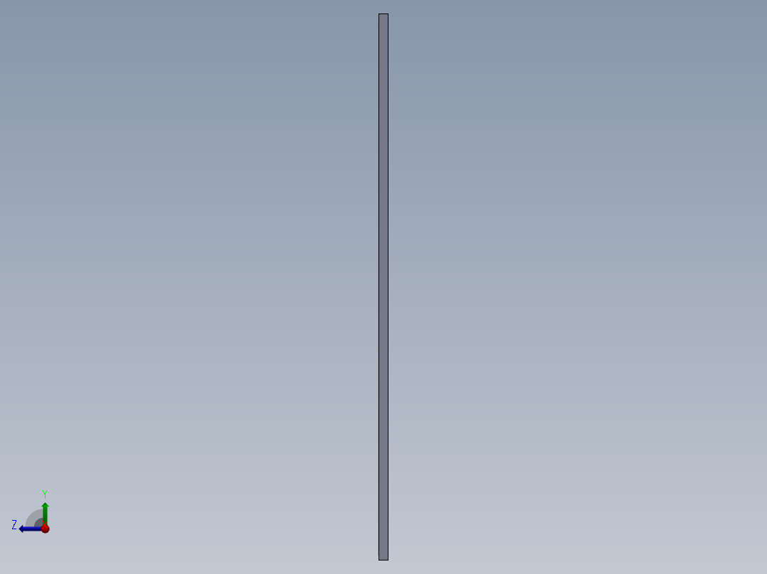 solidworks 蜂窝板设计右视图