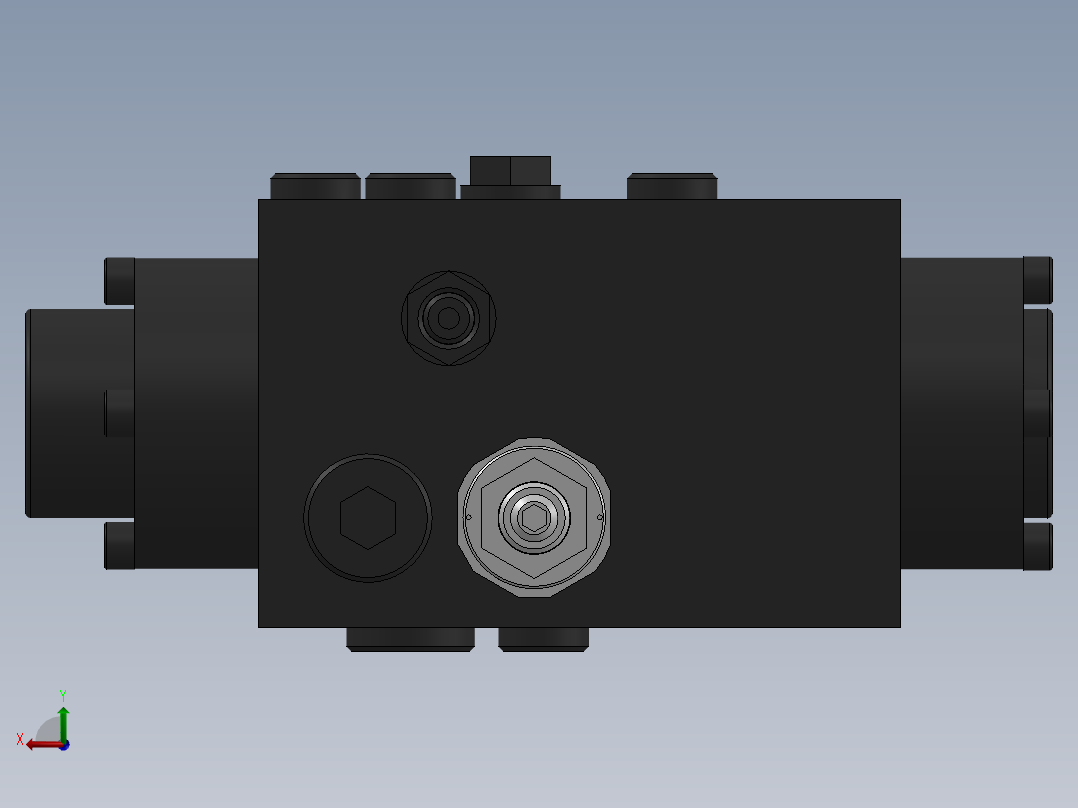 电刺激的阀门SW2014后视图