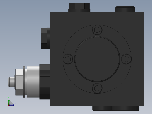 电刺激的阀门SW2014左视缩略图