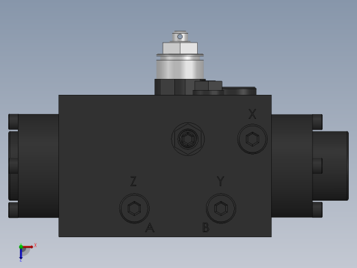 电刺激的阀门SW2014俯视缩略图