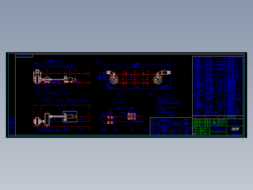 10吨吊钩桥式起重机大车运行机构