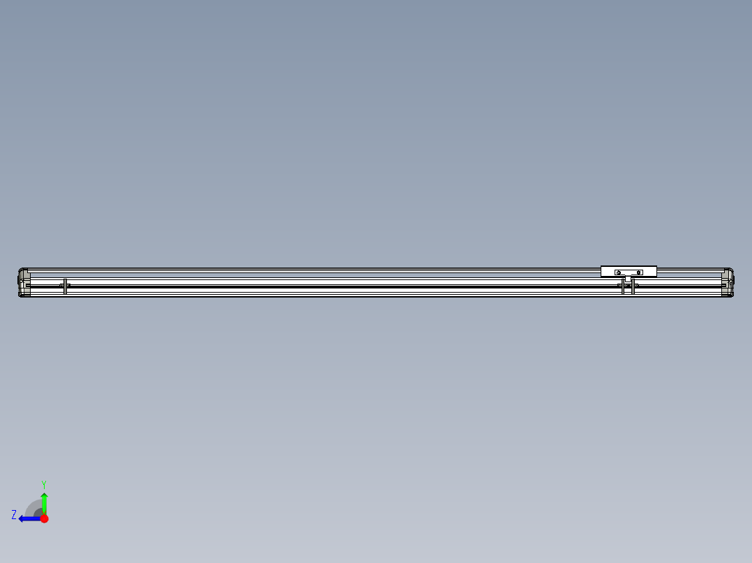 Toyo东佑达直线模组-ETH14-1400-M-C4反右视图