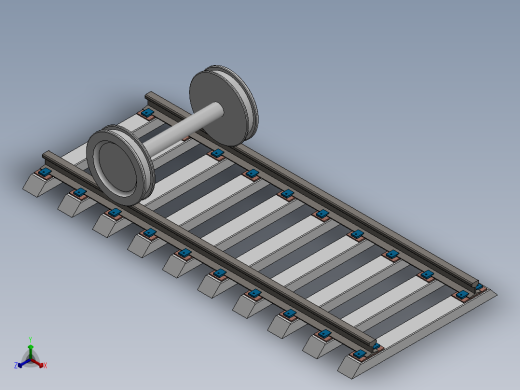 列车轨道图绘制及安装