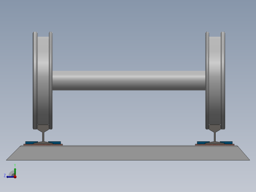 列车轨道图绘制及安装右视缩略图