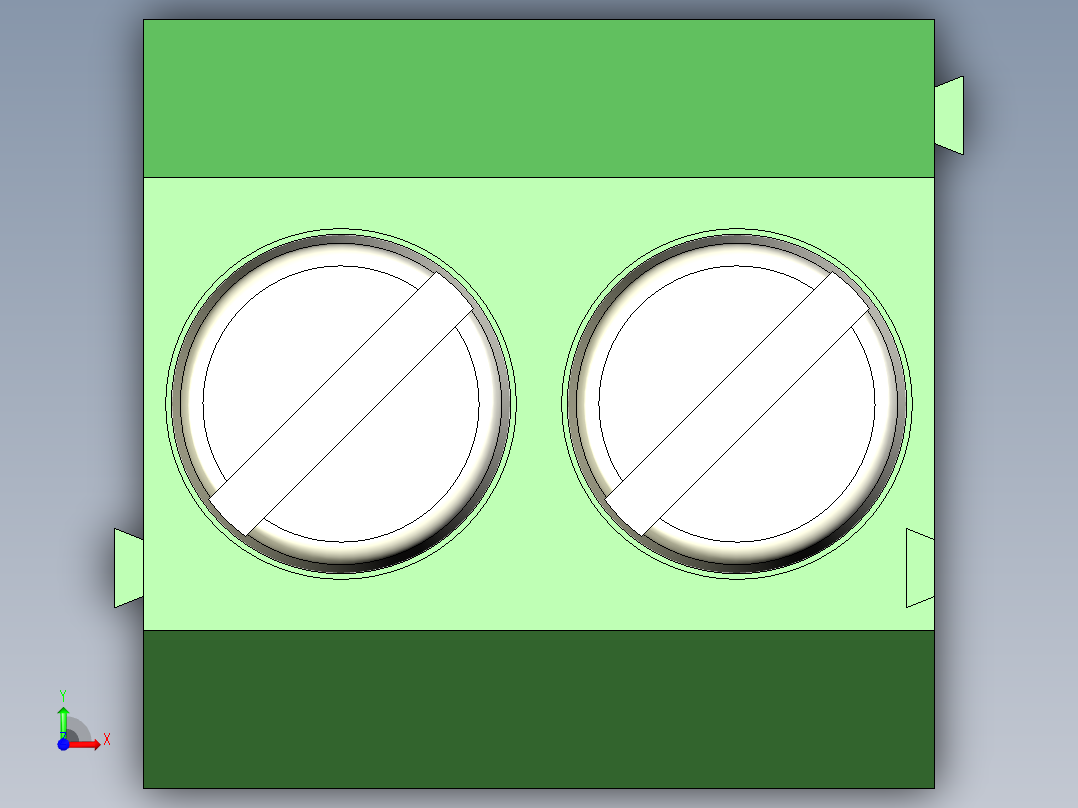 PCB_Terminal_Block_2-P3.5前视图