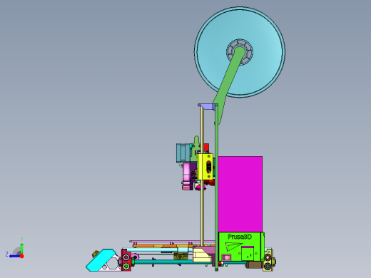 普鲁萨i3 MK2 3D打印机右视缩略图