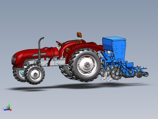 丘陵山区农用播种车的的设计、建模与运动模拟