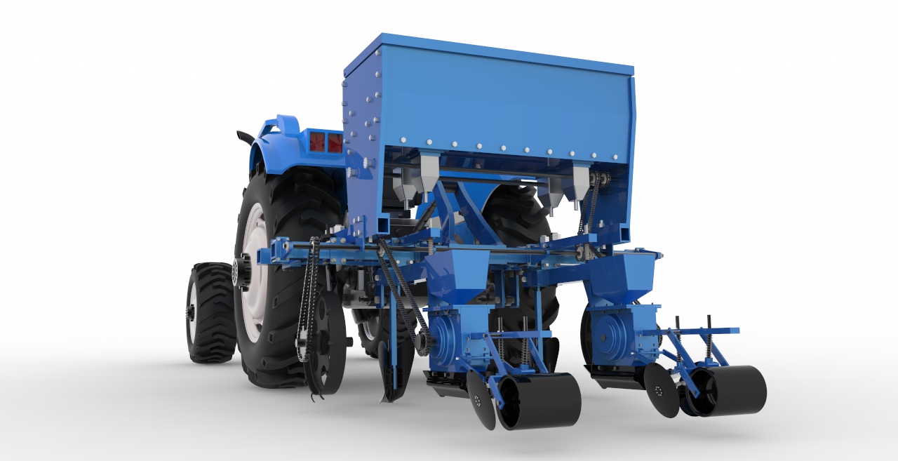 丘陵山区农用播种车的的设计、建模与运动模拟