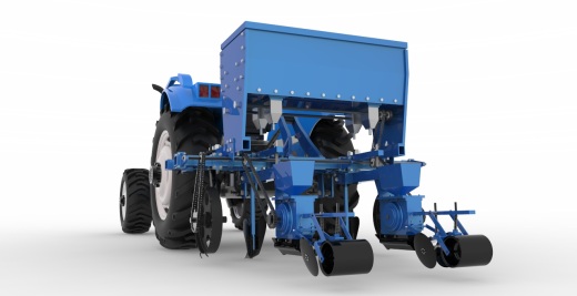 丘陵山区农用播种车的的设计、建模与运动模拟缩略图