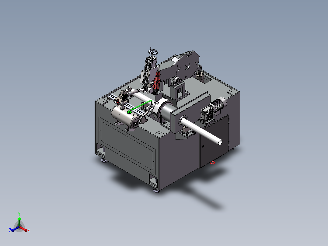 钢管无尘切割激光切割装置