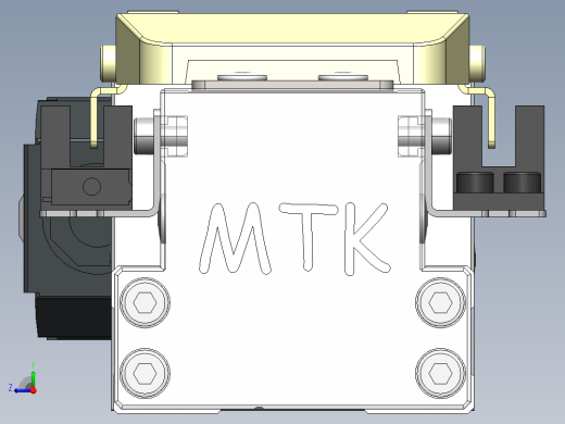 GTH内嵌丝杆全封闭GTH5S-100W右视缩略图