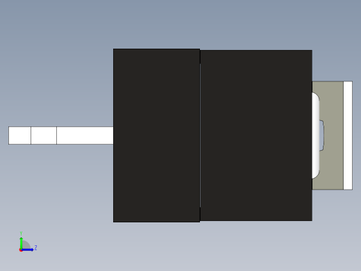 微动开关超小型杠杆SPDT通孔。高H6,6 x宽L12,8 x宽5.8毫米左视缩略图