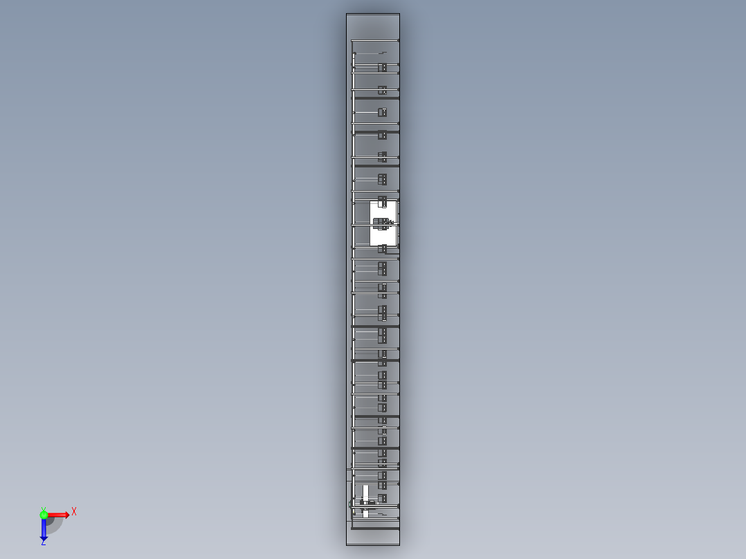自动喷涂生产线680773俯视图
