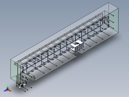 自动喷涂生产线680773正等轴测缩略图