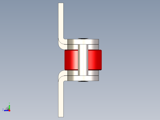 双节距 2082 输送链，带附件 K2 1X1---stp右视缩略图