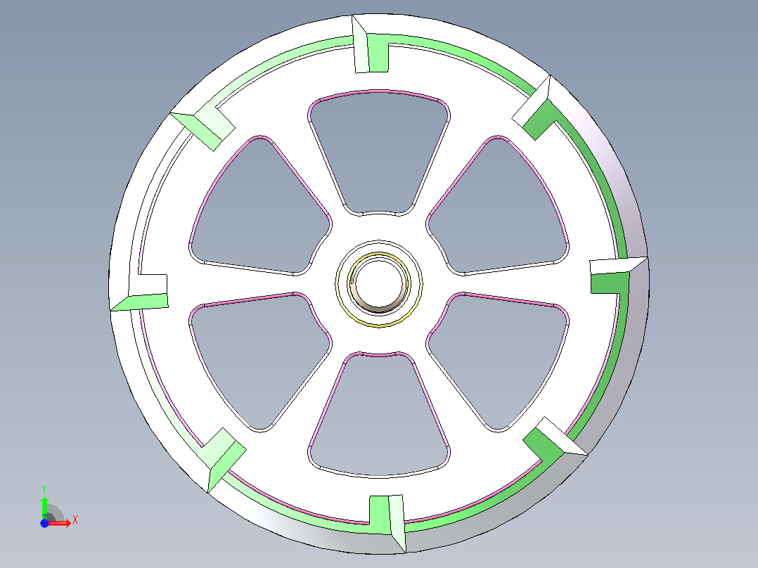 滚刀式刀片修剪机前视图