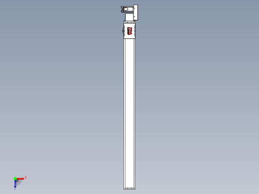 同步带全封闭直线模组TPA-HCB-110D-90-L1400-ML-C-P40-N3俯视缩略图