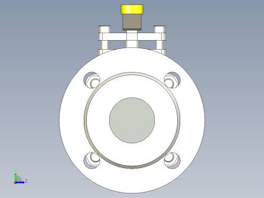 管道手动球阀-水管开关阀-手动阀门DN50铸钢球阀左视缩略图