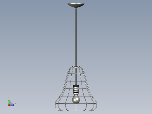 复古吊灯3左视缩略图