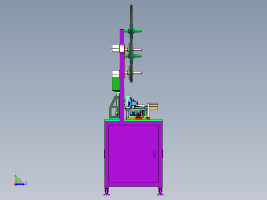 对板连接器组装机左视缩略图