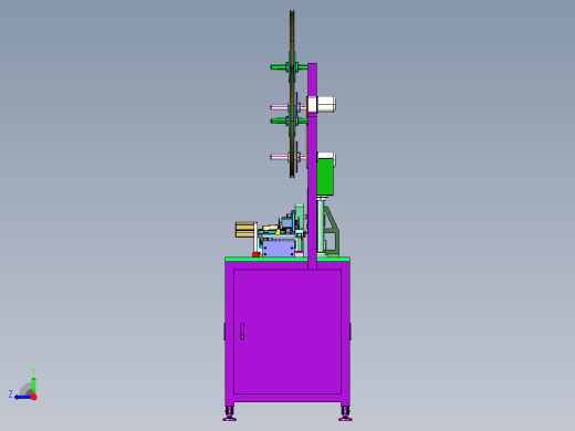 对板连接器组装机右视缩略图