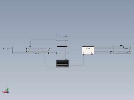 电动迷你烤箱后视缩略图