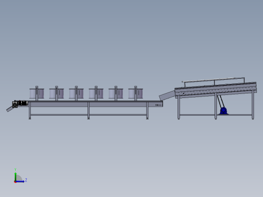 西兰花清洗处理机左视缩略图