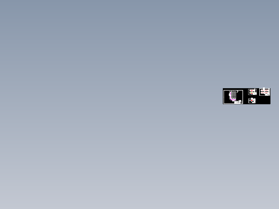 连栋大棚温室图CAD图纸