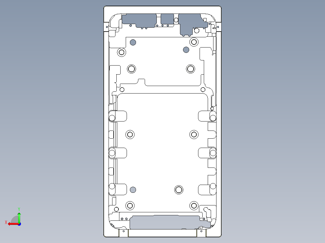 s1-cnc2笔记本CNC工装夹具三维模型-3D-20150203后视图