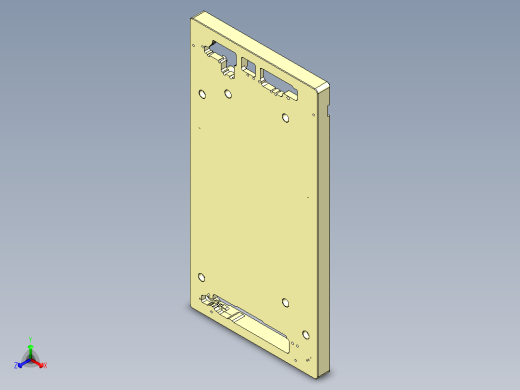 s1-cnc2笔记本CNC工装夹具三维模型-3D-20150203正等轴测缩略图